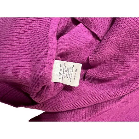 J.Crew Pullover V-Neck Cotton Thin Knit Sweater Women's Size Small Excellent ver - Picture 3 of 6